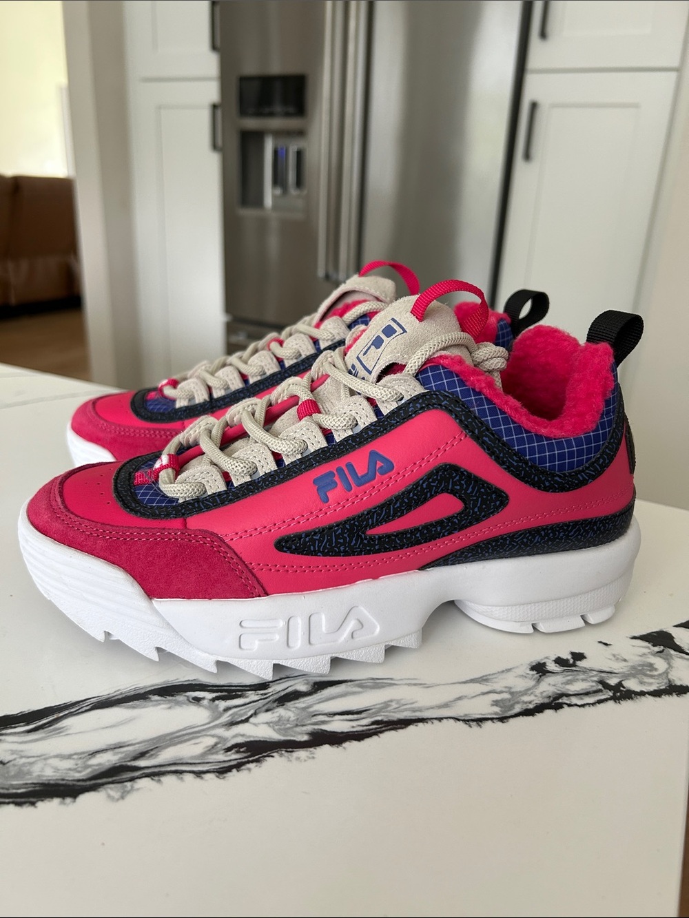 NWT - FILA Disruptor 2 Premium Sneakers Athletic Shoes - Picture 4 of 9